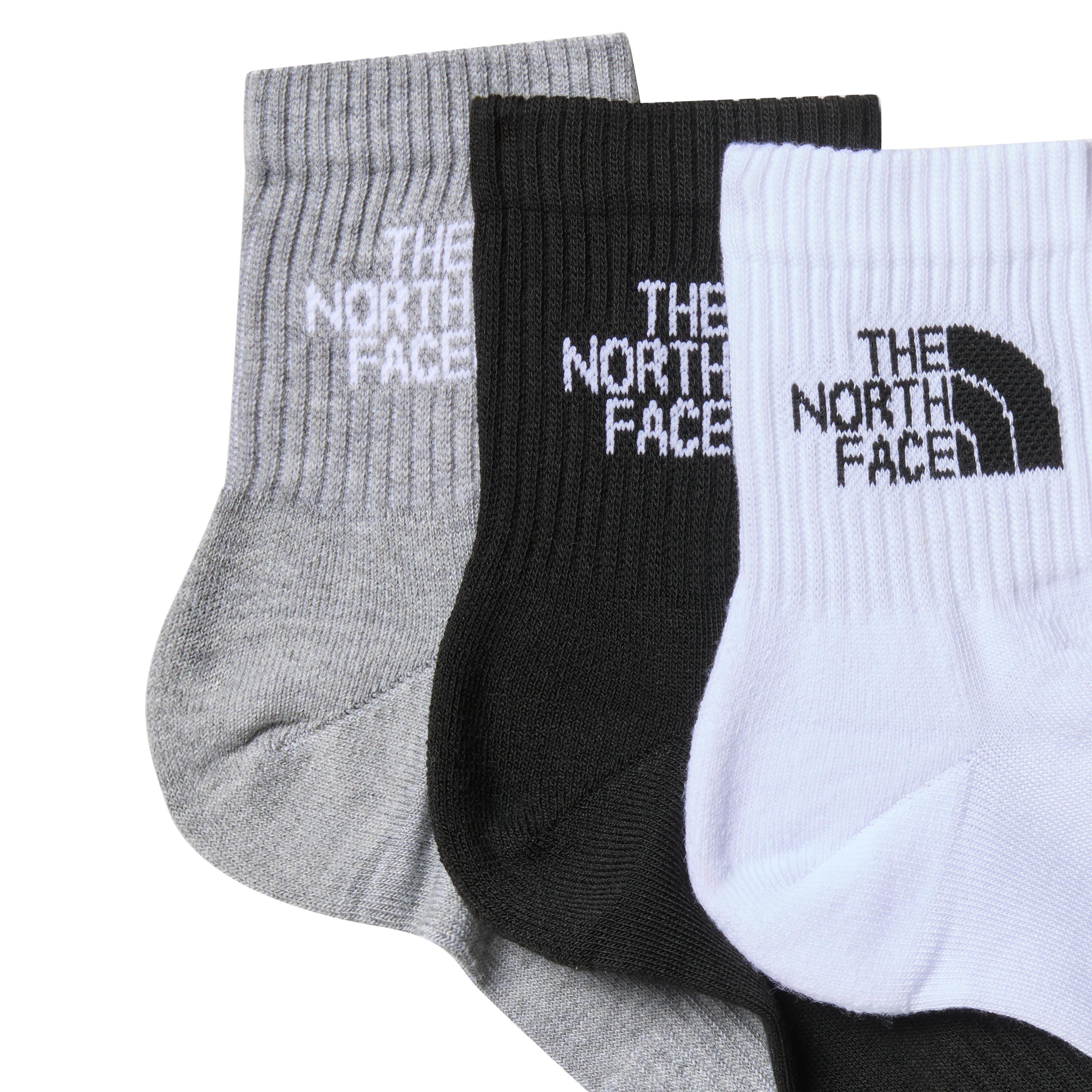 THE NORTH FACE MULTI SPORT CUSH QUARTER SOCK 3P NF0A882G3OW1
