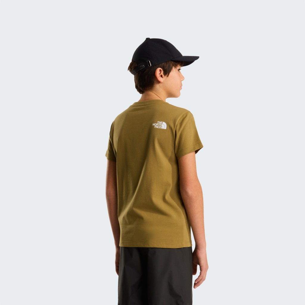 THE NORTH FACE TEEN SIMPLE DOME REGULAR SS TEE NF0A87T42EL1