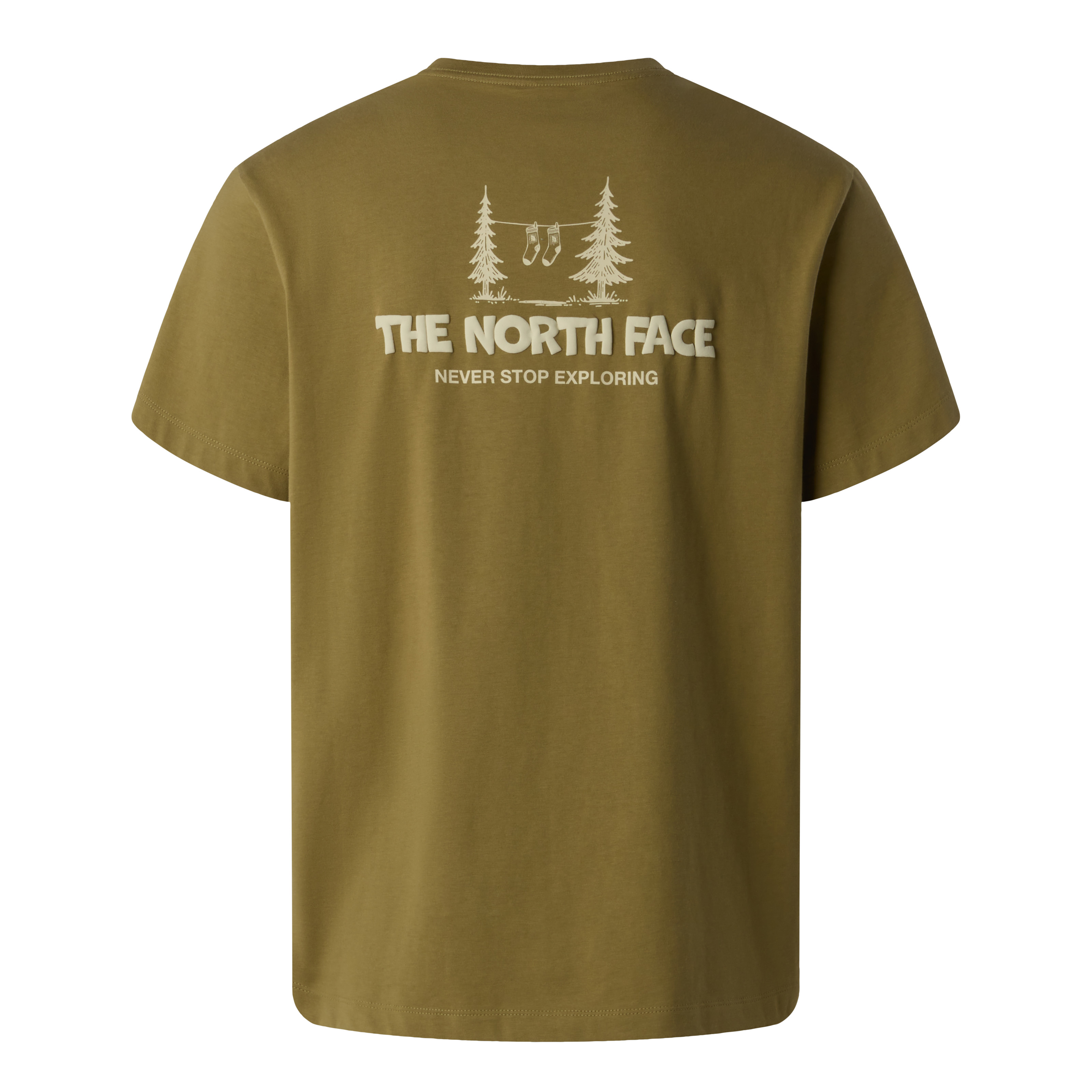 THE NORTH FACE M CAMPING RELAXED SHORT SLEEVE TEE-GRAPH NF0A8GQM2EL1