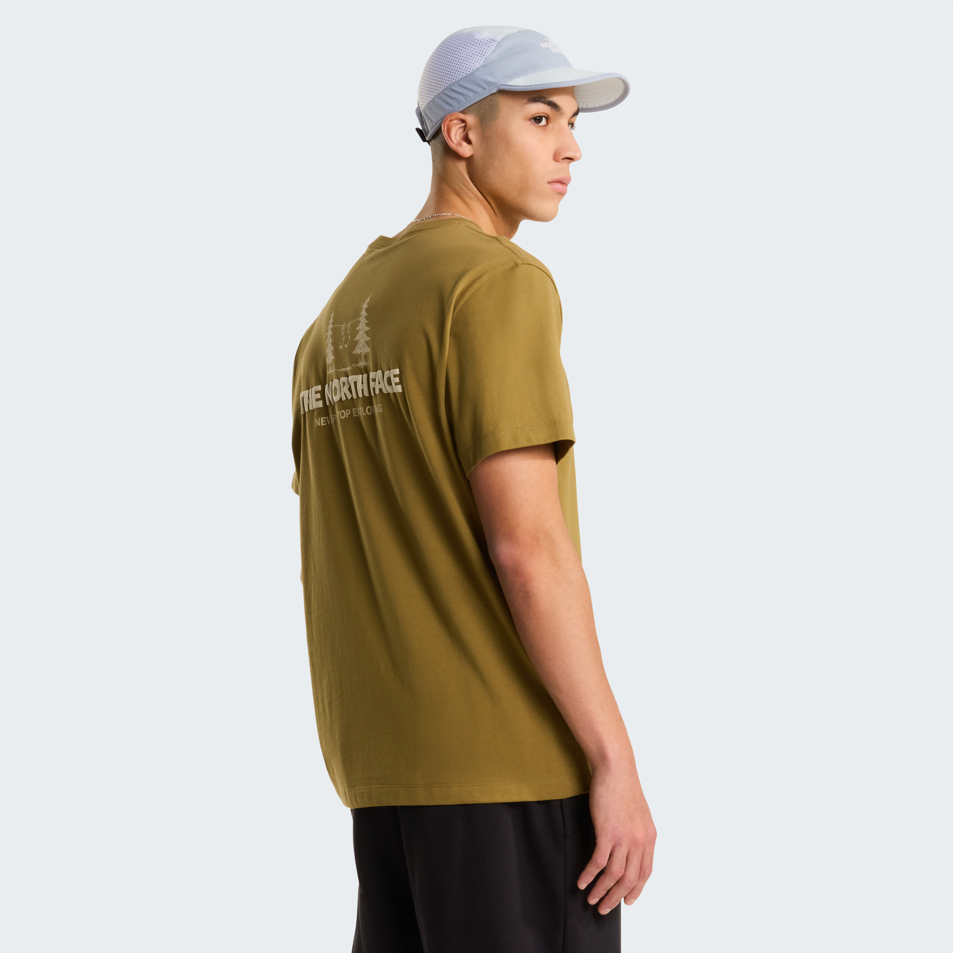 THE NORTH FACE M CAMPING RELAXED SHORT SLEEVE TEE-GRAPH NF0A8GQM2EL1