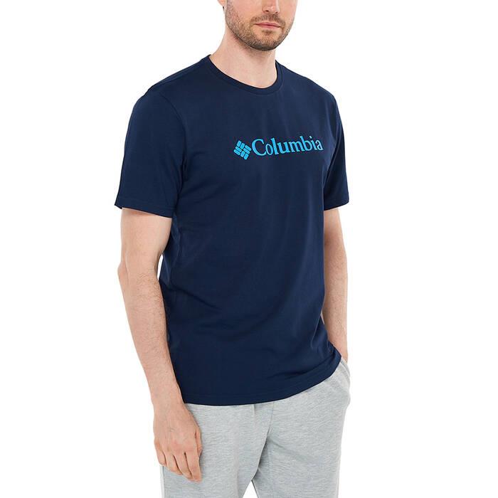 CS0287 CSC M BASIC BIG LOGO BRUSHED SS TEE