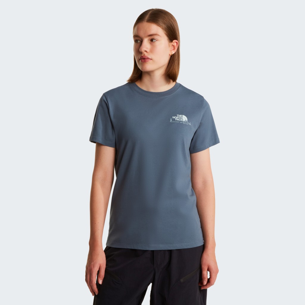 THE NORTH FACE W MONTE REGULAR SHORT SLEEVE TEE-GRAPHIC NF0A8GA90U31