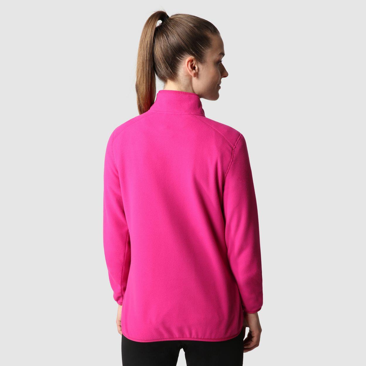 THE NORTH FACE W 100 GLACIER 1/4 ZIP - EU- NF0A5IHN1461