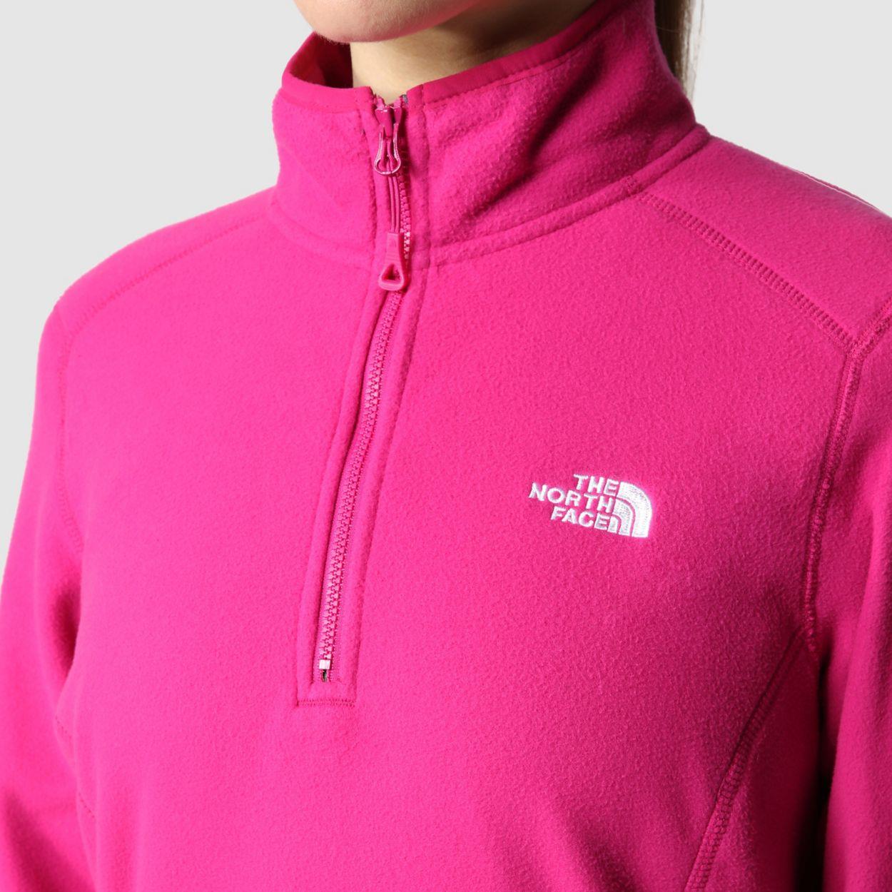 THE NORTH FACE W 100 GLACIER 1/4 ZIP - EU- NF0A5IHN1461