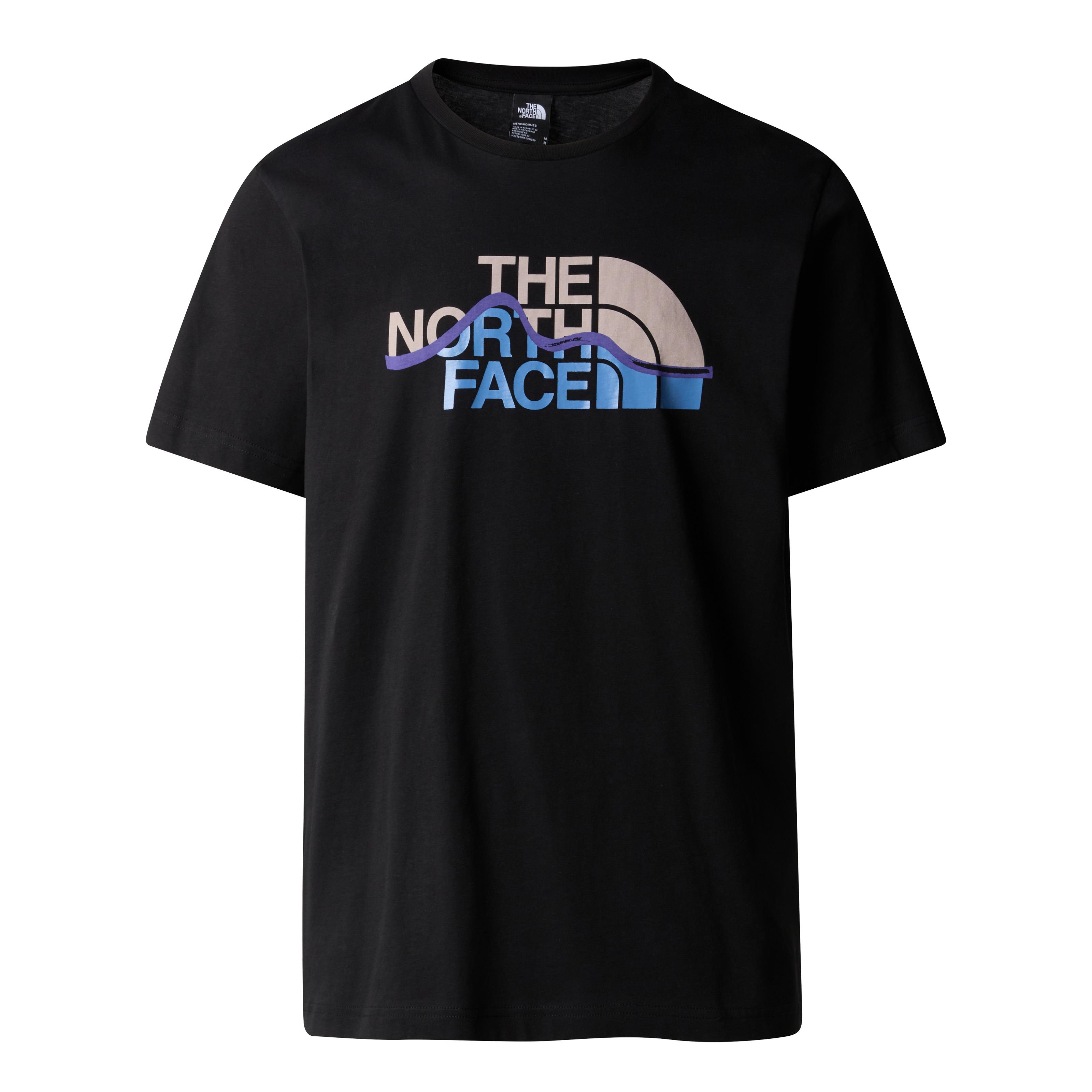 THE NORTH FACE M SS MOUNTAIN LINE TEE NF0A87NTJK31
