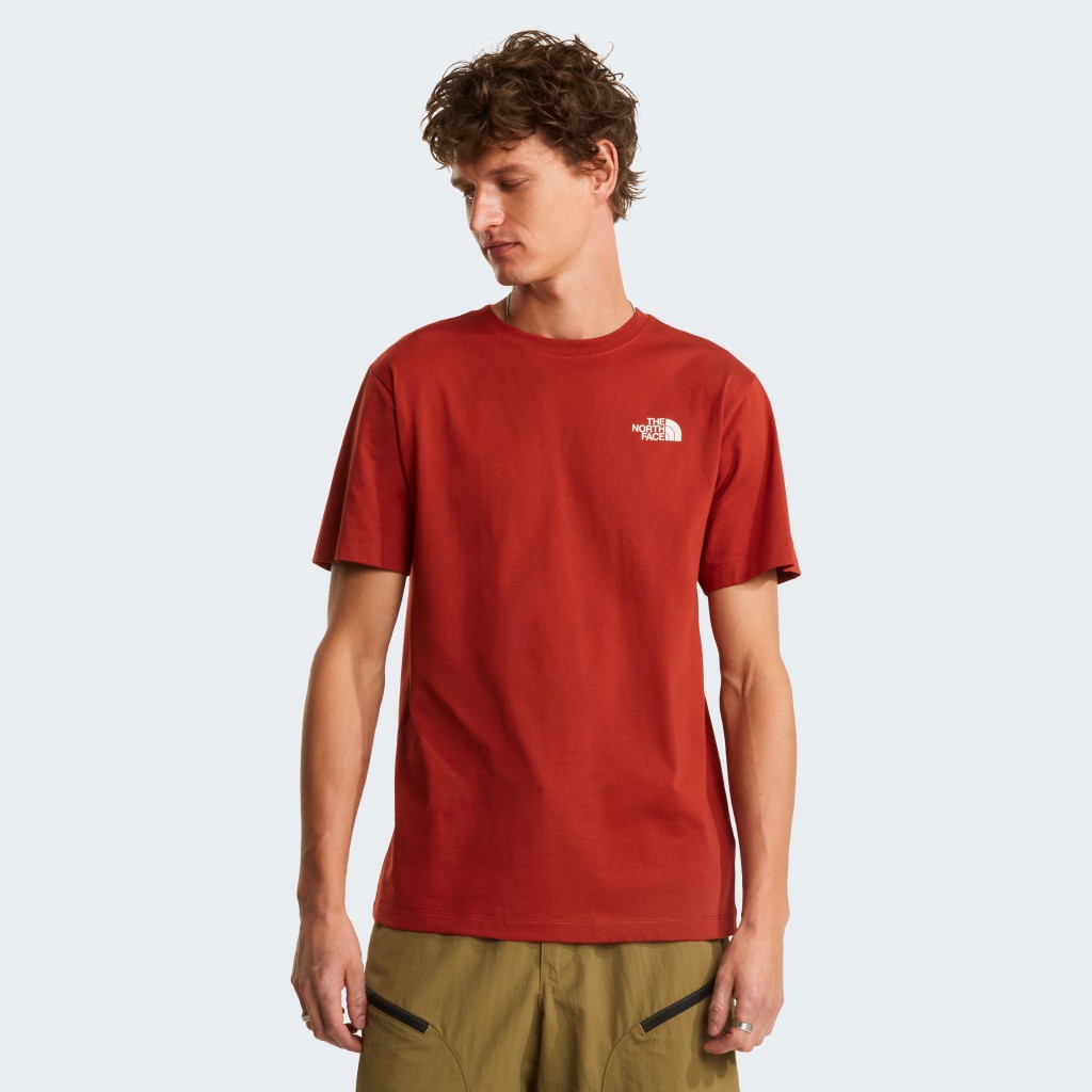THE NORTH FACE M VERTICAL REGULAR SHORT SLEEVE TEE-GRAP NF0A8GV1G6I1