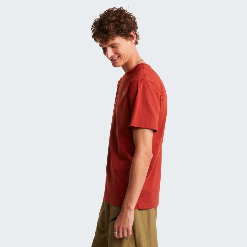 THE NORTH FACE M VERTICAL REGULAR SHORT SLEEVE TEE-GRAP NF0A8GV1G6I1