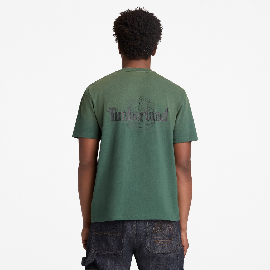 TİMBERLAND Sunfaded Back Tree Logo Graphic HW Tee TB0A5MMMA6X1