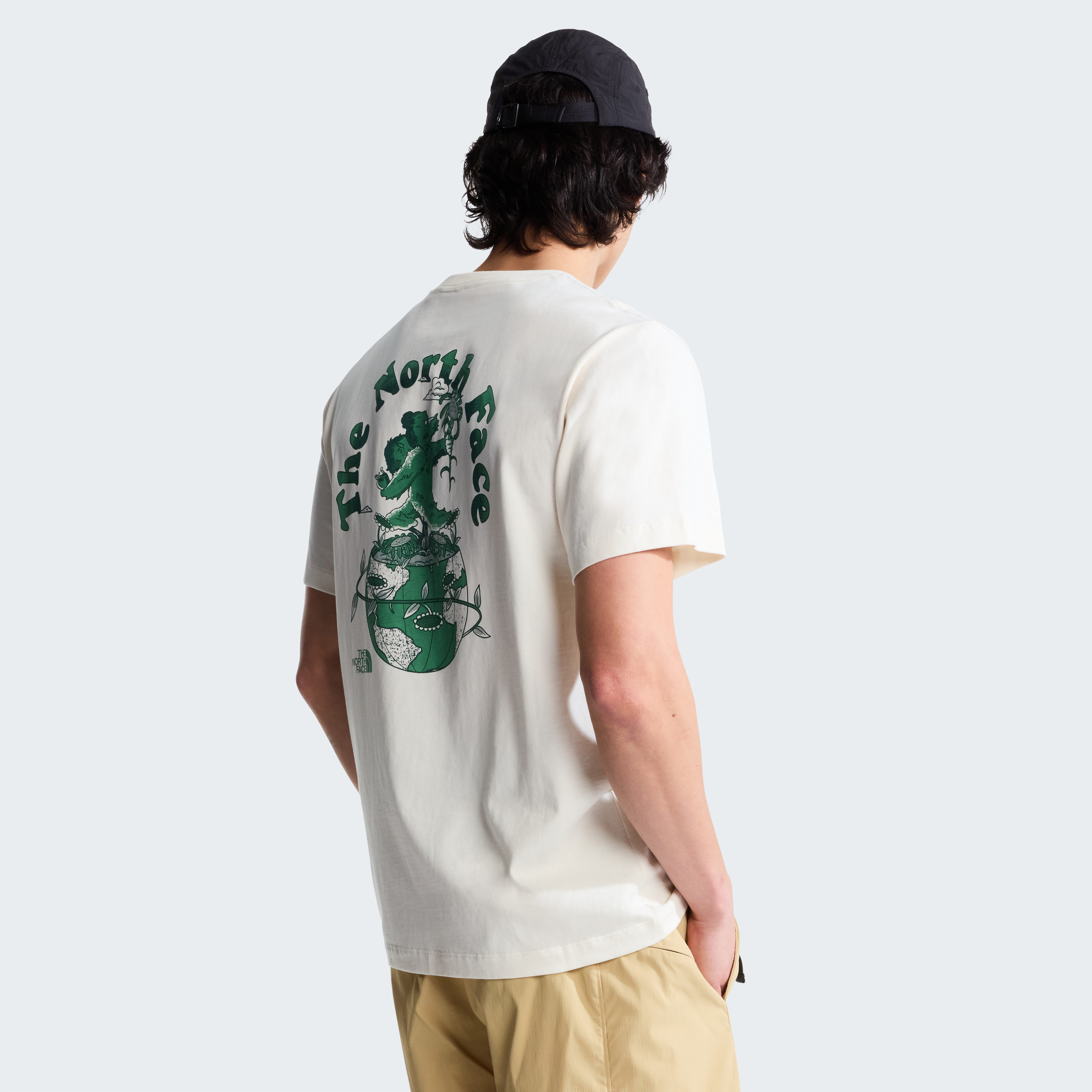 THE NORTH FACE M RETRO EARTH RELAXED SHORT SLEEVE TEE-G NF0A8G9PQLI1