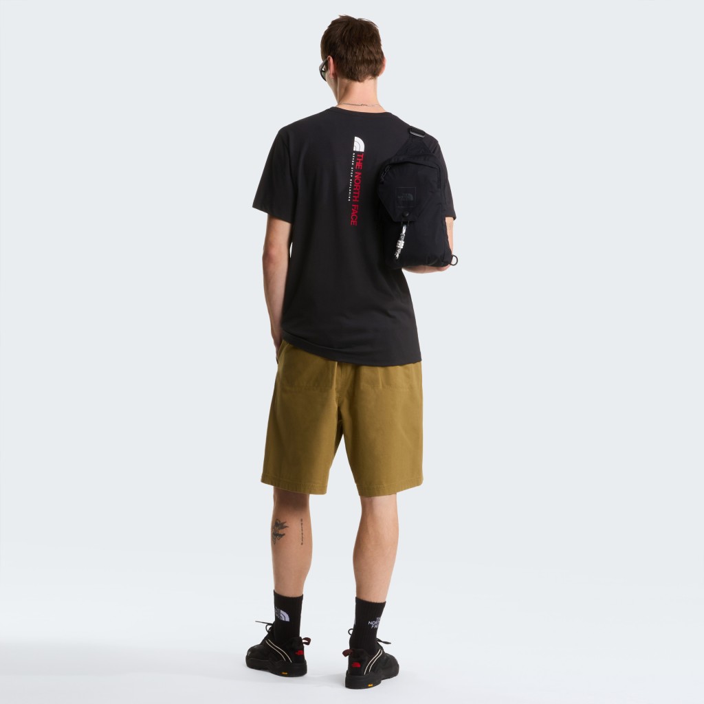 THE NORTH FACE M VERTICAL REGULAR SHORT SLEEVE TEE-GRAP NF0A8GV1JK31