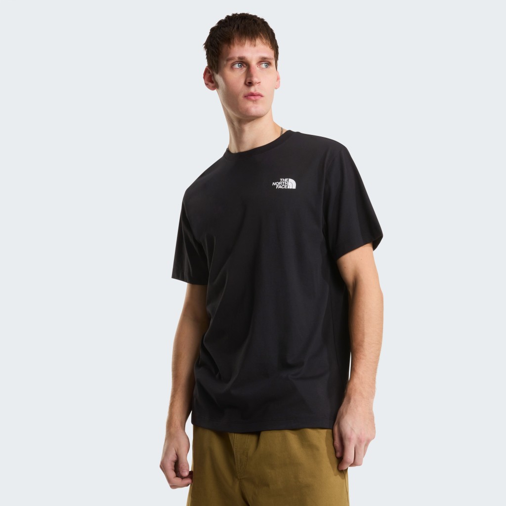 THE NORTH FACE M VERTICAL REGULAR SHORT SLEEVE TEE-GRAP NF0A8GV1JK31