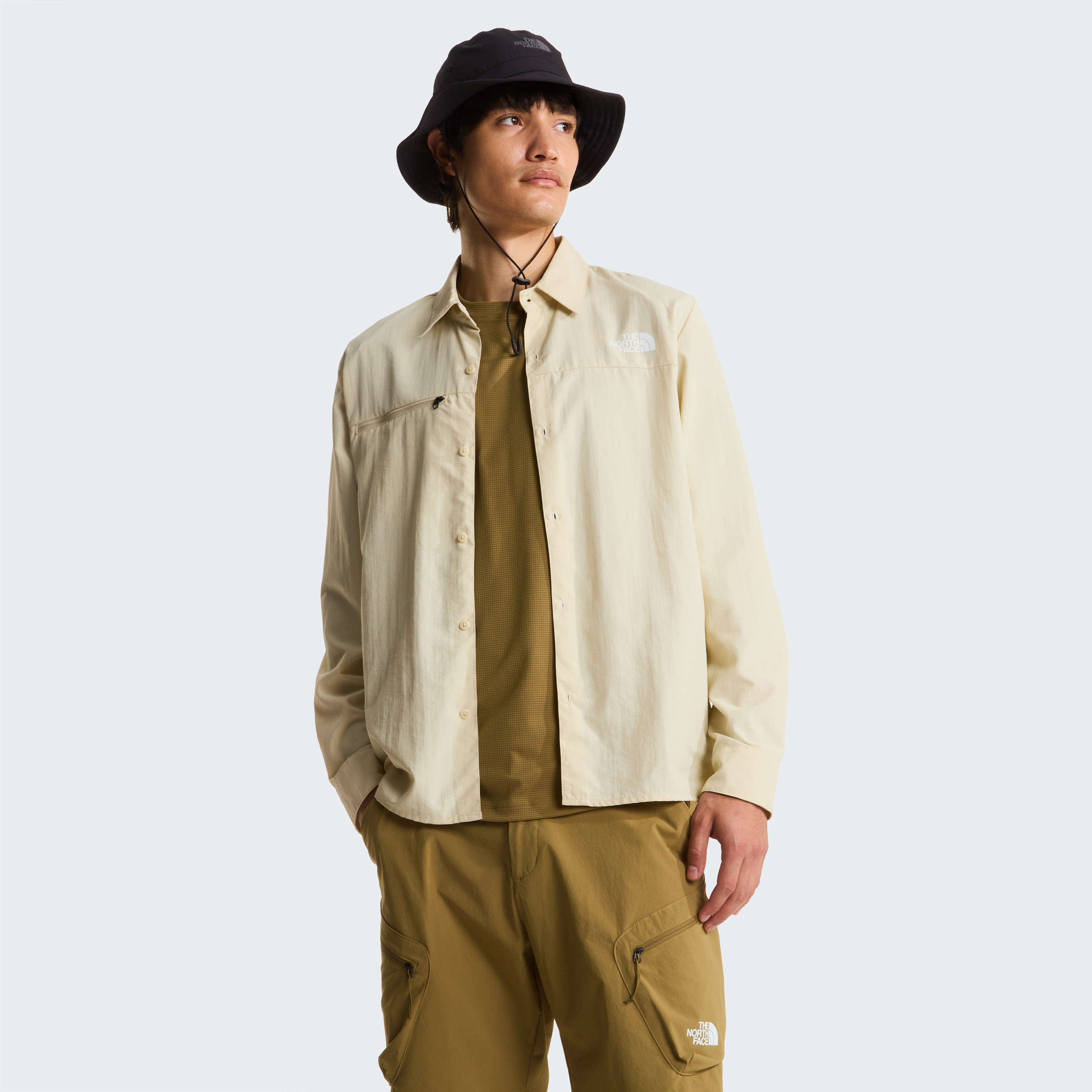 THE NORTH FACE M PACKABLE LONG SLEEVE SHIRT NF0A8FTRDOM1