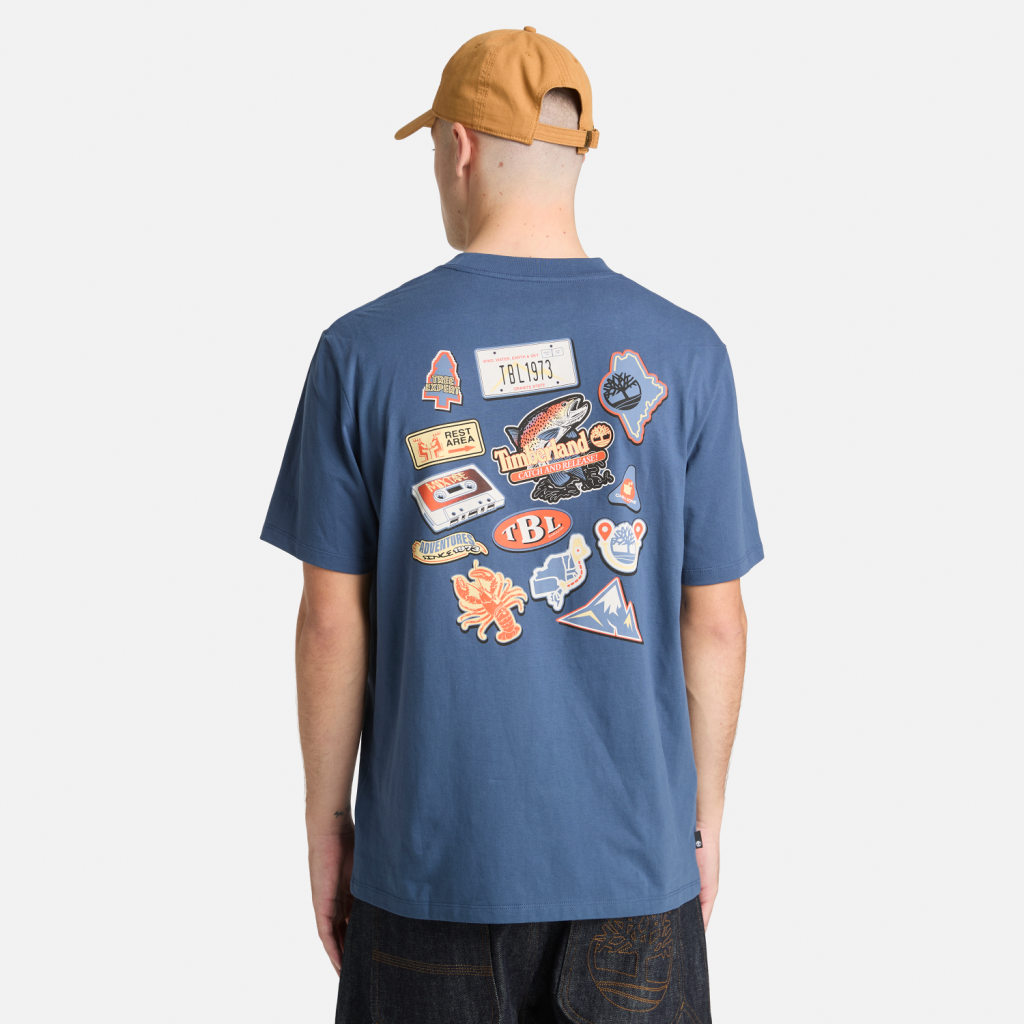 TİMBERLAND Magnet Back Graphic Tee TB0A5MNVEYO1