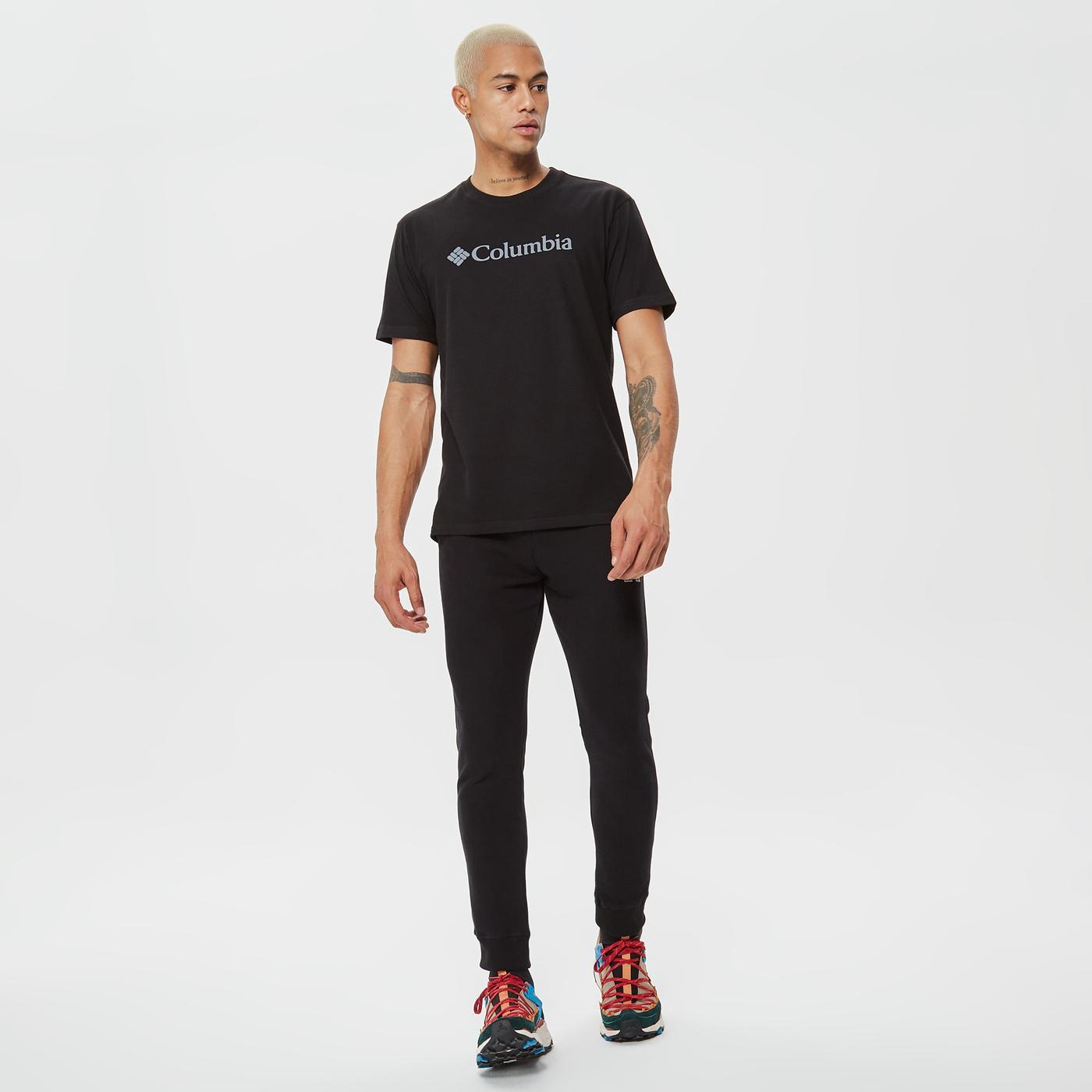 CS0287 CSC M BASIC BIG LOGO BRUSHED SS TEE