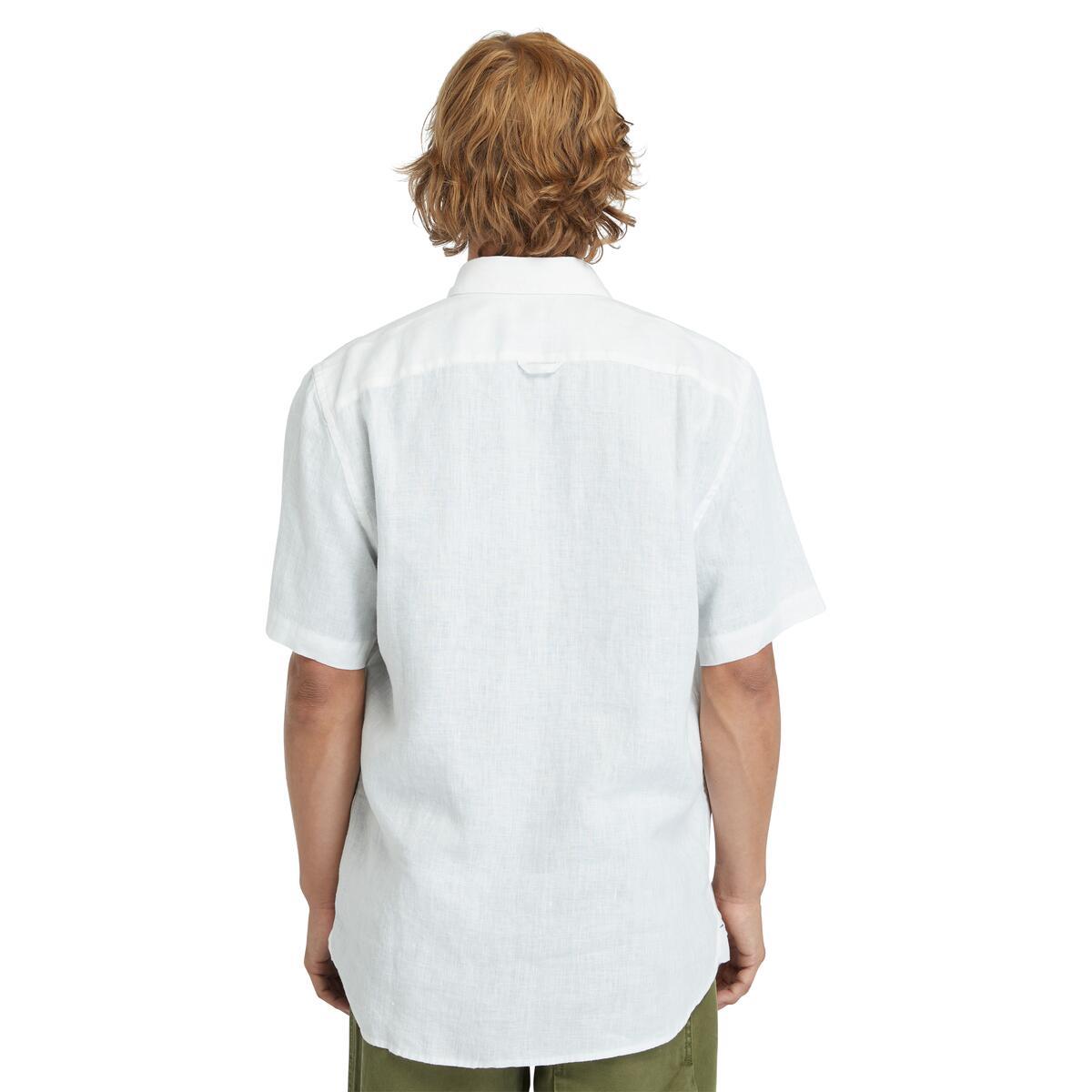 TİMBERLAND MILL BROOK Linen Short Sleeve Shirt TB0A2DCC1001