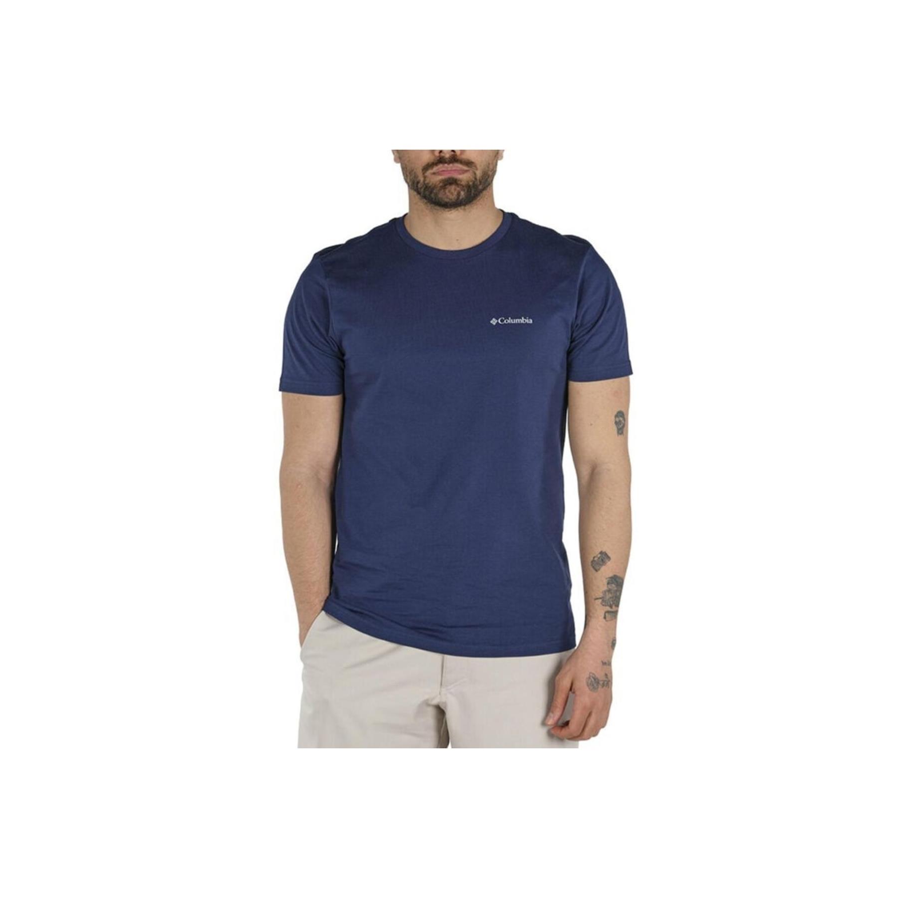 CS0282 CSC M BASIC SM LOGO BRUSHED SS TEE