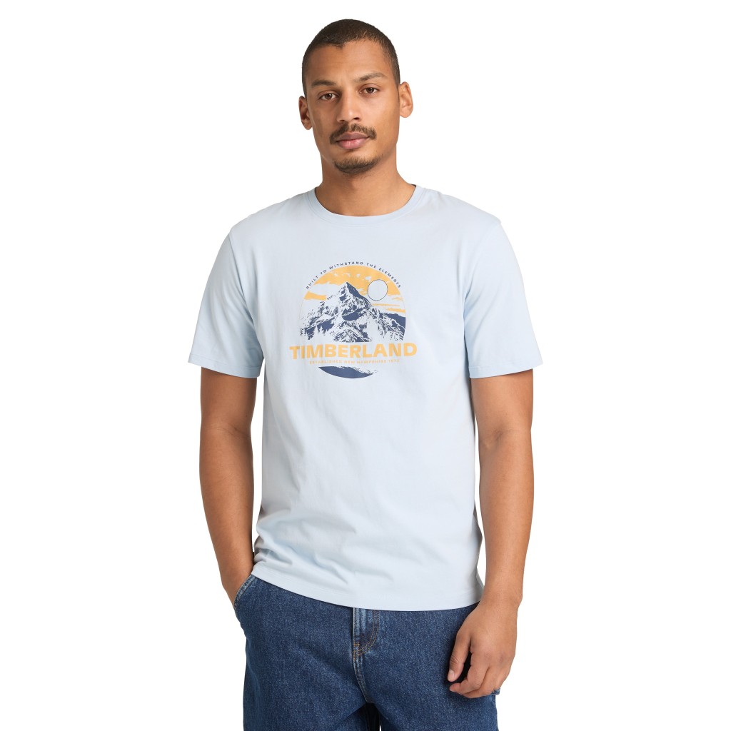 TİMBERLAND Mountain Graphic SS Tee TB0A41ZQ9401