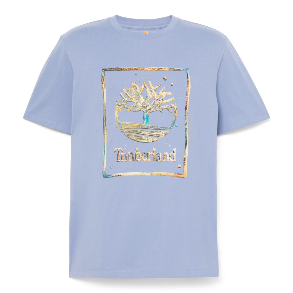 TİMBERLAND Water Stack Logo Short Sleeve Tee TB0A5MV4B881