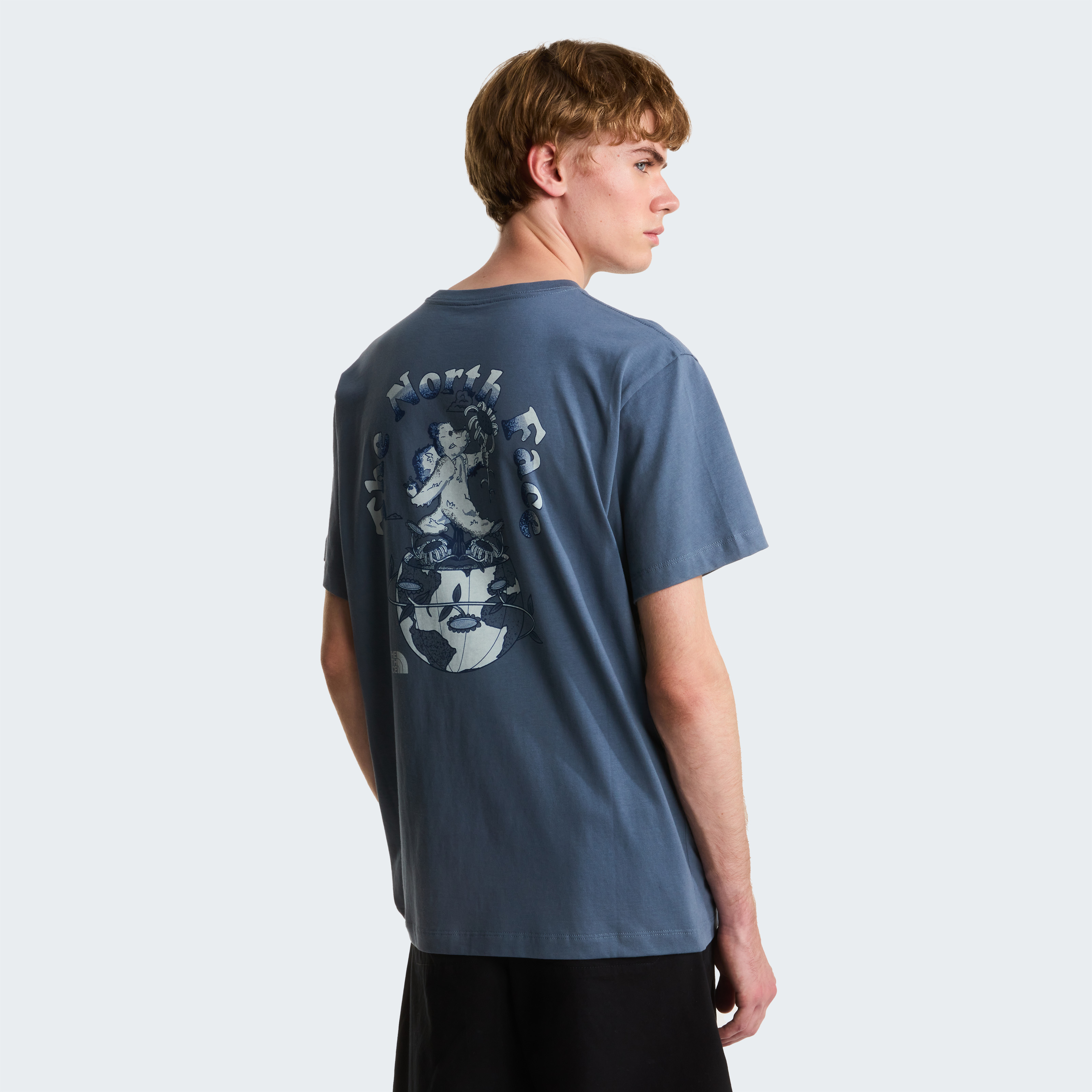 THE NORTH FACE M RETRO EARTH RELAXED SHORT SLEEVE TEE-G NF0A8G9P0U31