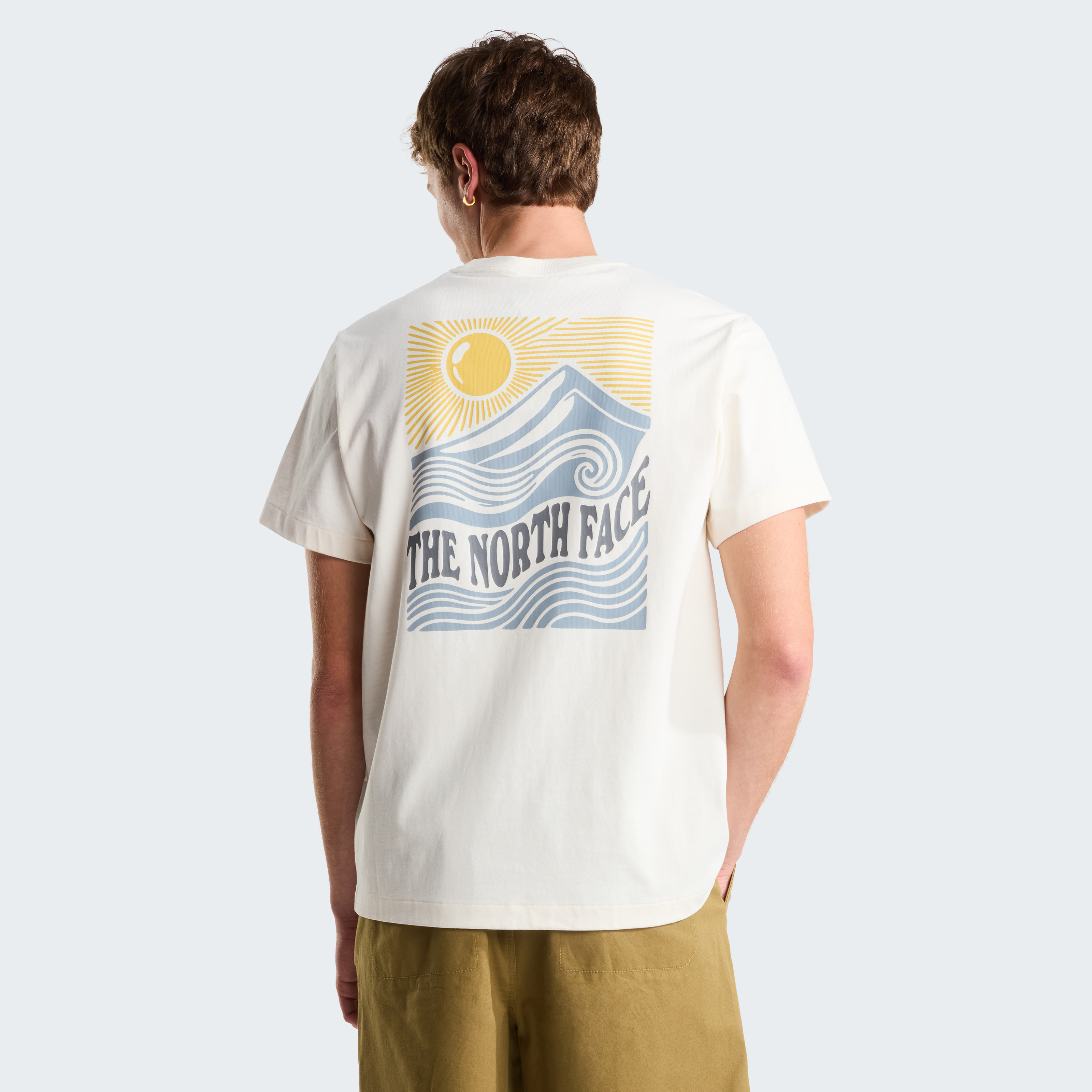 THE NORTH FACE M MOUNTAIN ESCAPE RELAXED SHORT SLEEVE T NF0A8GB1QLI1