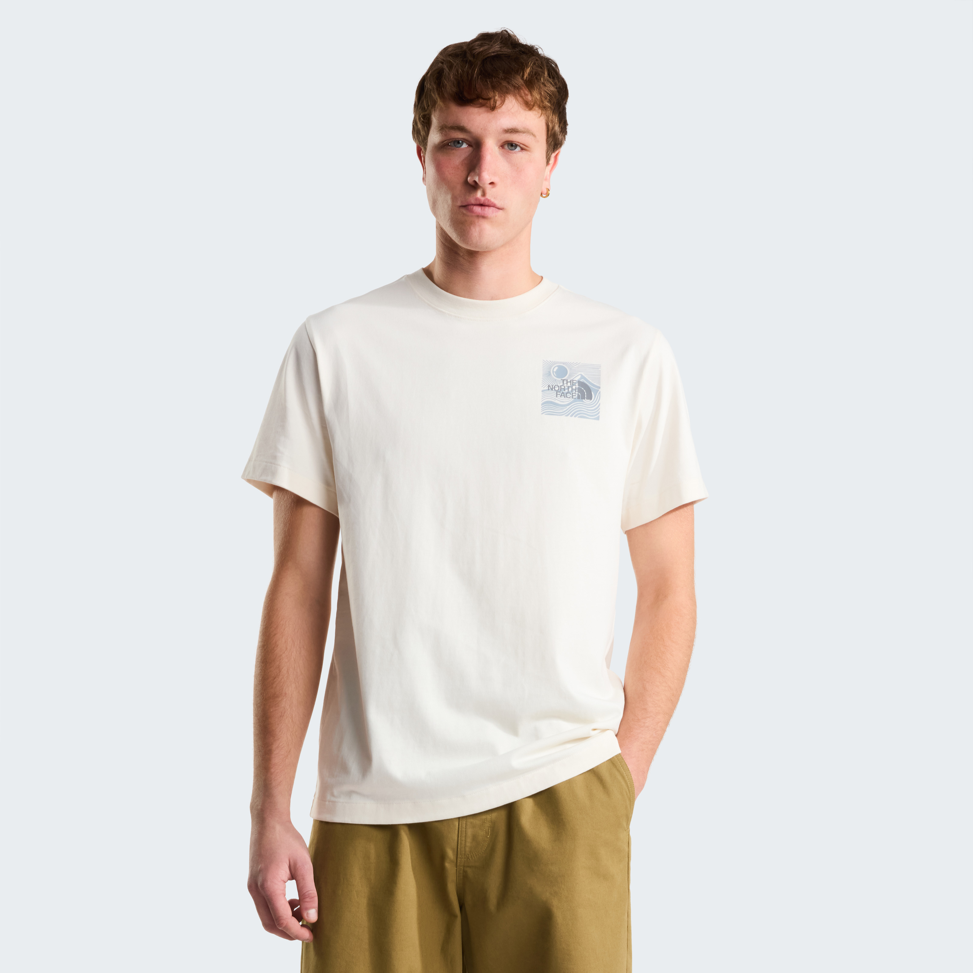 THE NORTH FACE M MOUNTAIN ESCAPE RELAXED SHORT SLEEVE T NF0A8GB1QLI1