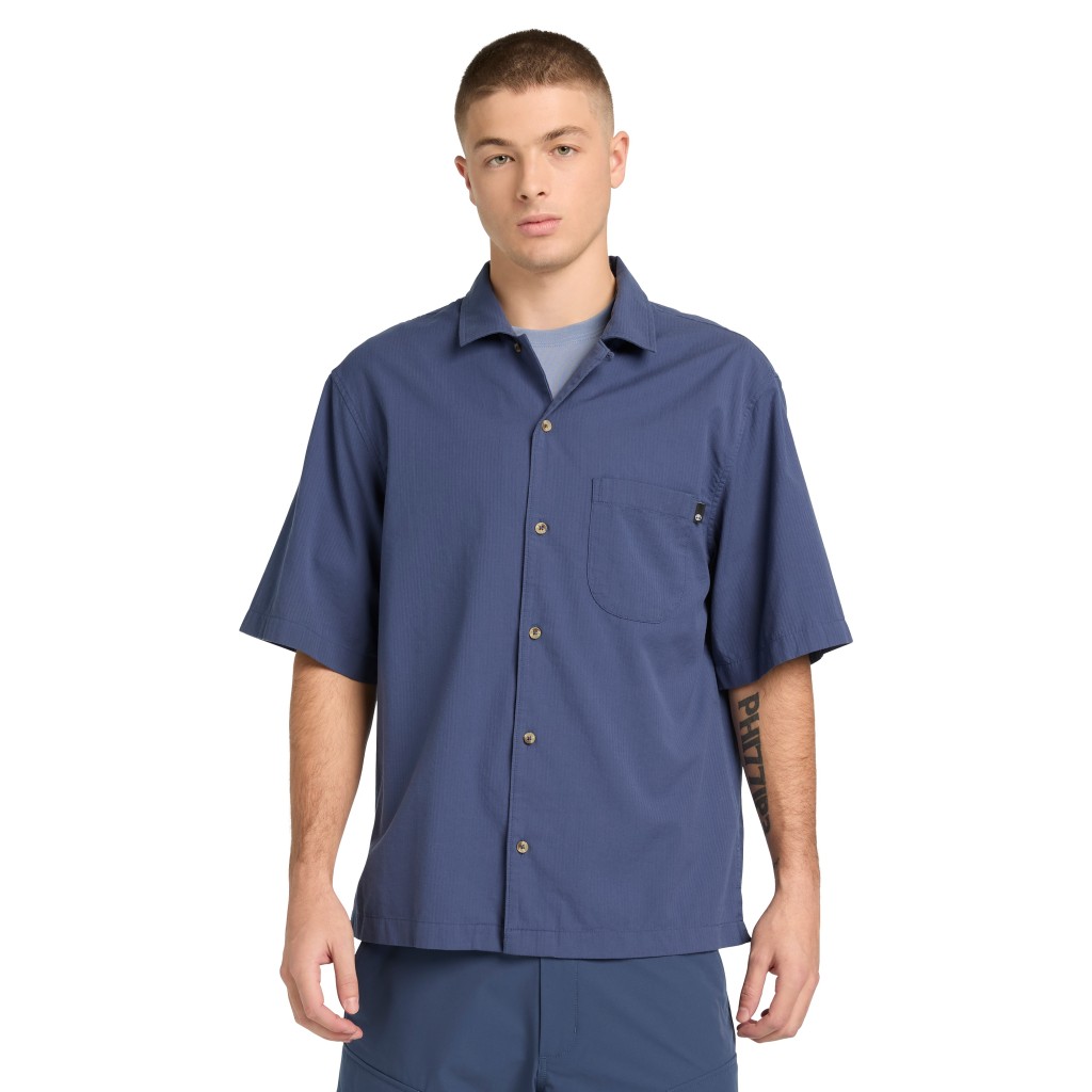 TİMBERLAND SS Seersucker Resort Shirt TB0A44B5EYP1