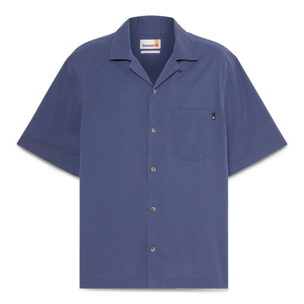 TİMBERLAND SS Seersucker Resort Shirt TB0A44B5EYP1