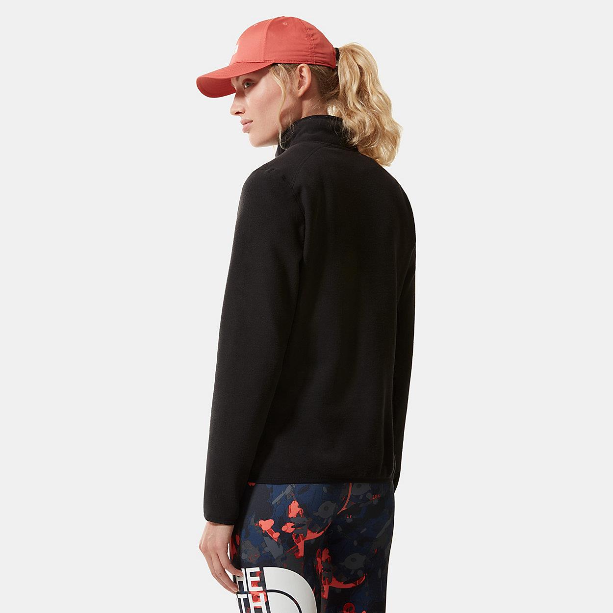 THE NORTH FACE W 100 GLACIER 1/4 ZIP - EU- NF0A5IHNJK31