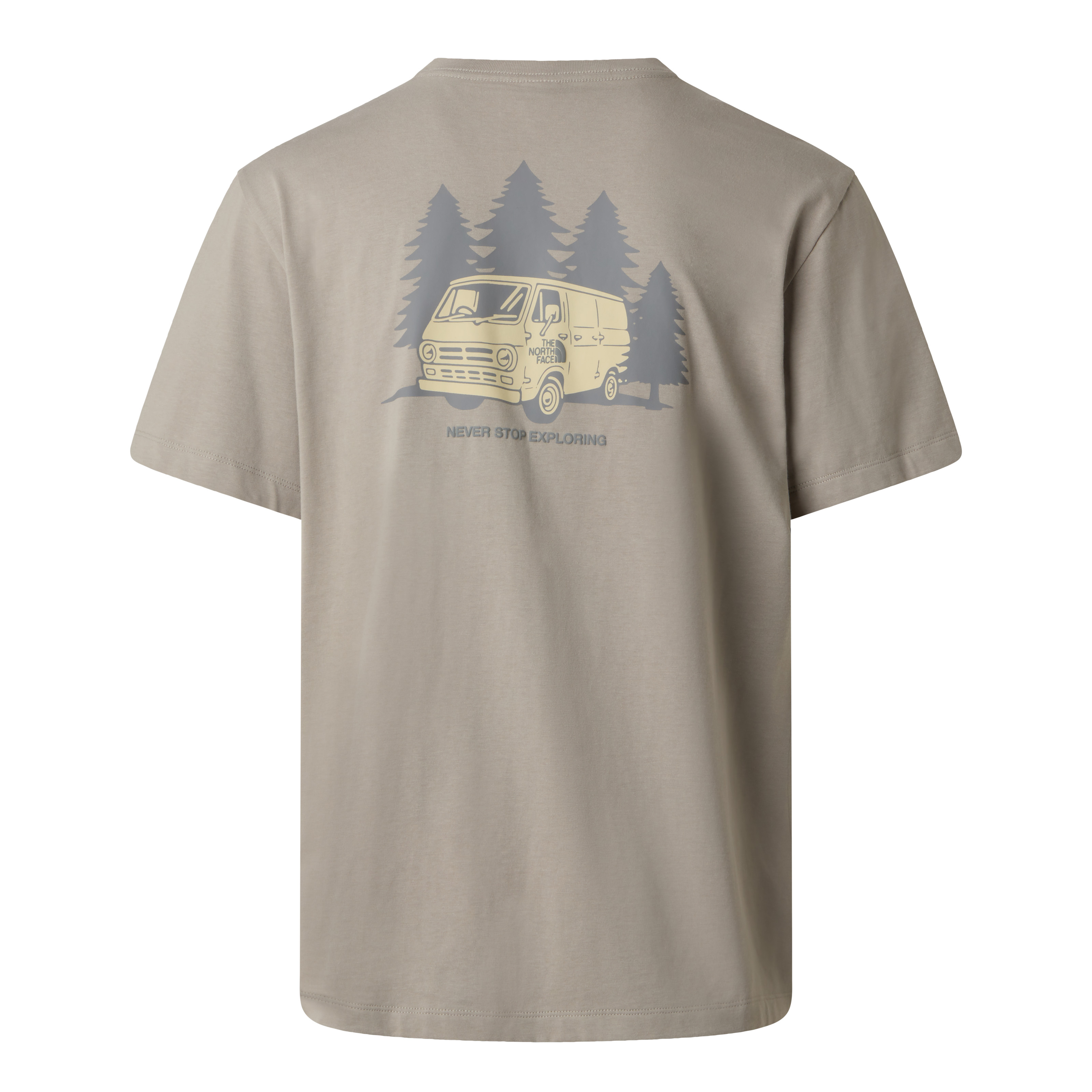 THE NORTH FACE M VAN LIFE RELAXED SHORT SLEEVE TEE-GRAP NF0A8GQN2MB1