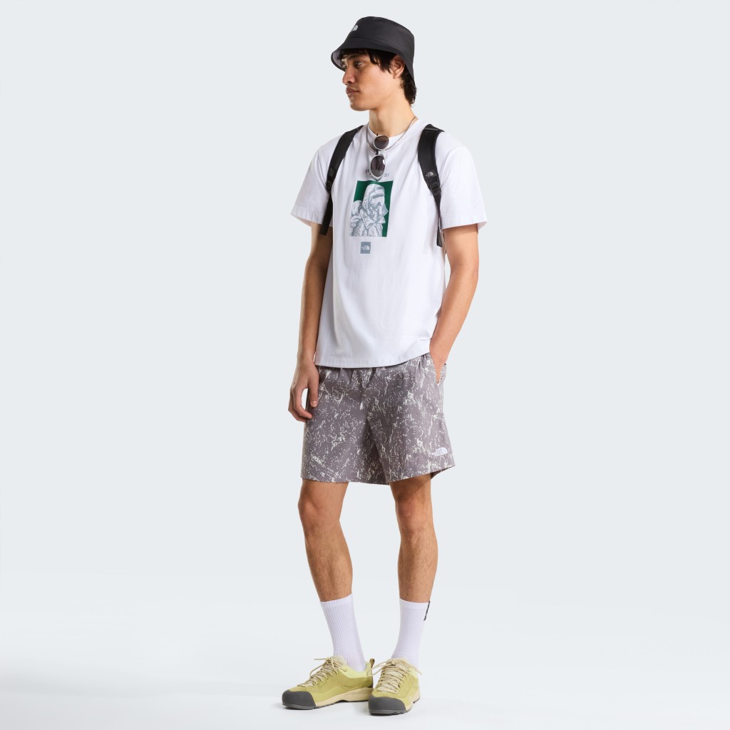 THE NORTH FACE M EXPLORER RELAXED SHORT SLEEVE TEE-GRAP NF0A8G9MFN41