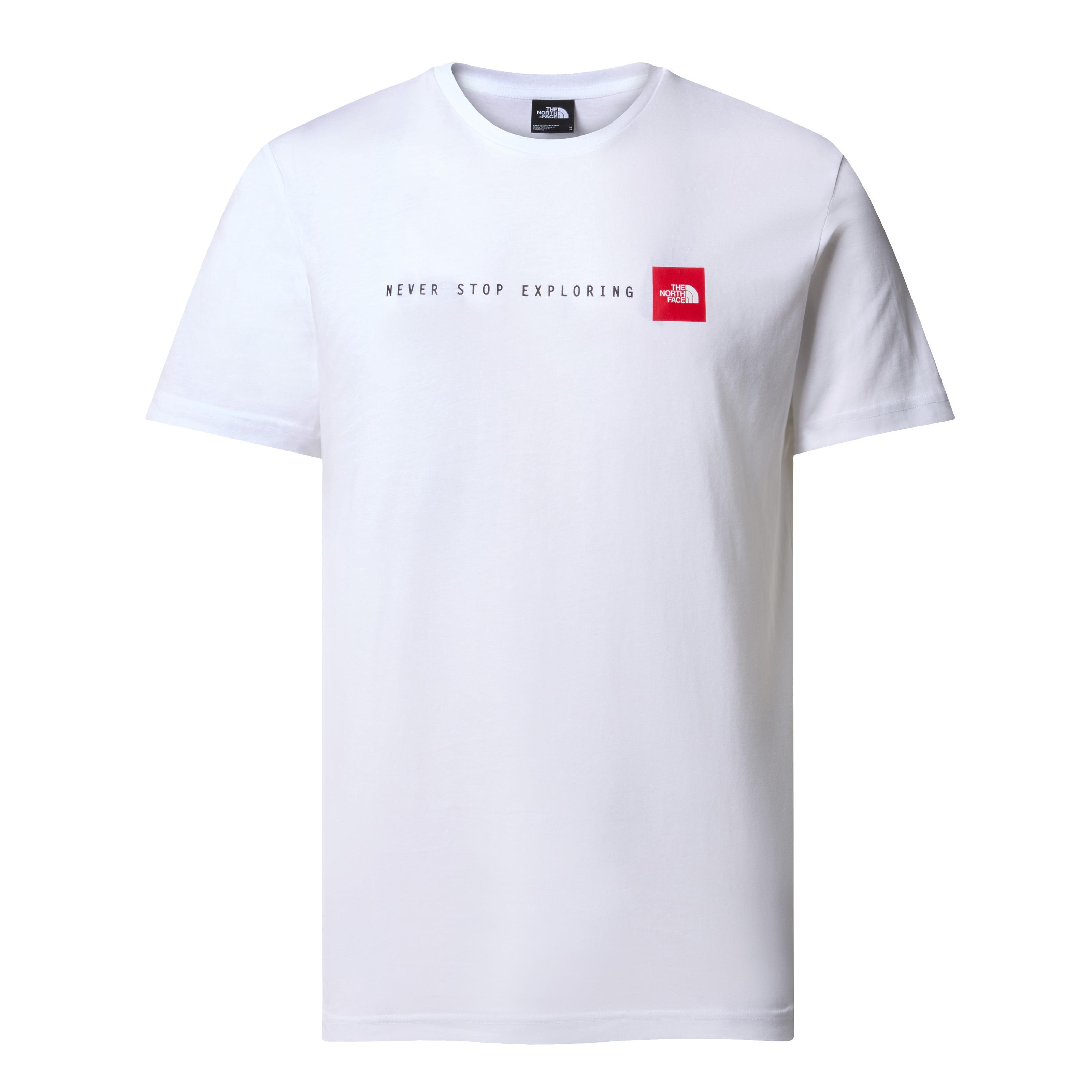 THE NORTH FACE M SS NEVER STOP EXPLORING TEE NF0A87NSFN41