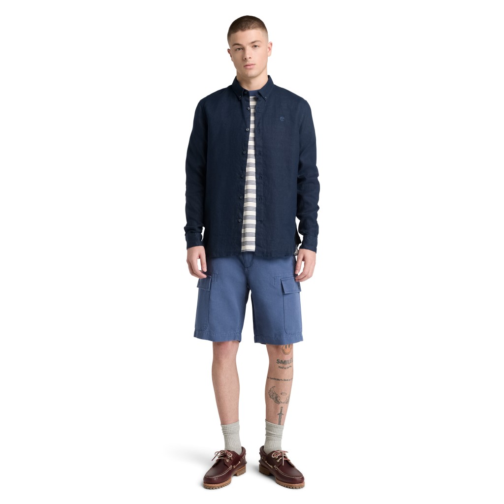 TİMBERLAND BROOKLINE Cotton Linen Cargo Short TB0A44W7EYO1