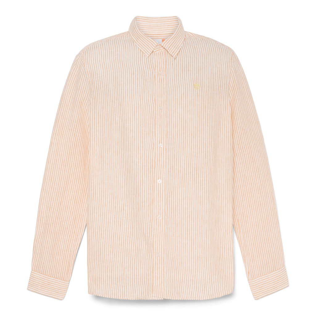 TİMBERLAND MILL BROOK Linen Striped Shirt (Regular)TB0A44AFA7I1