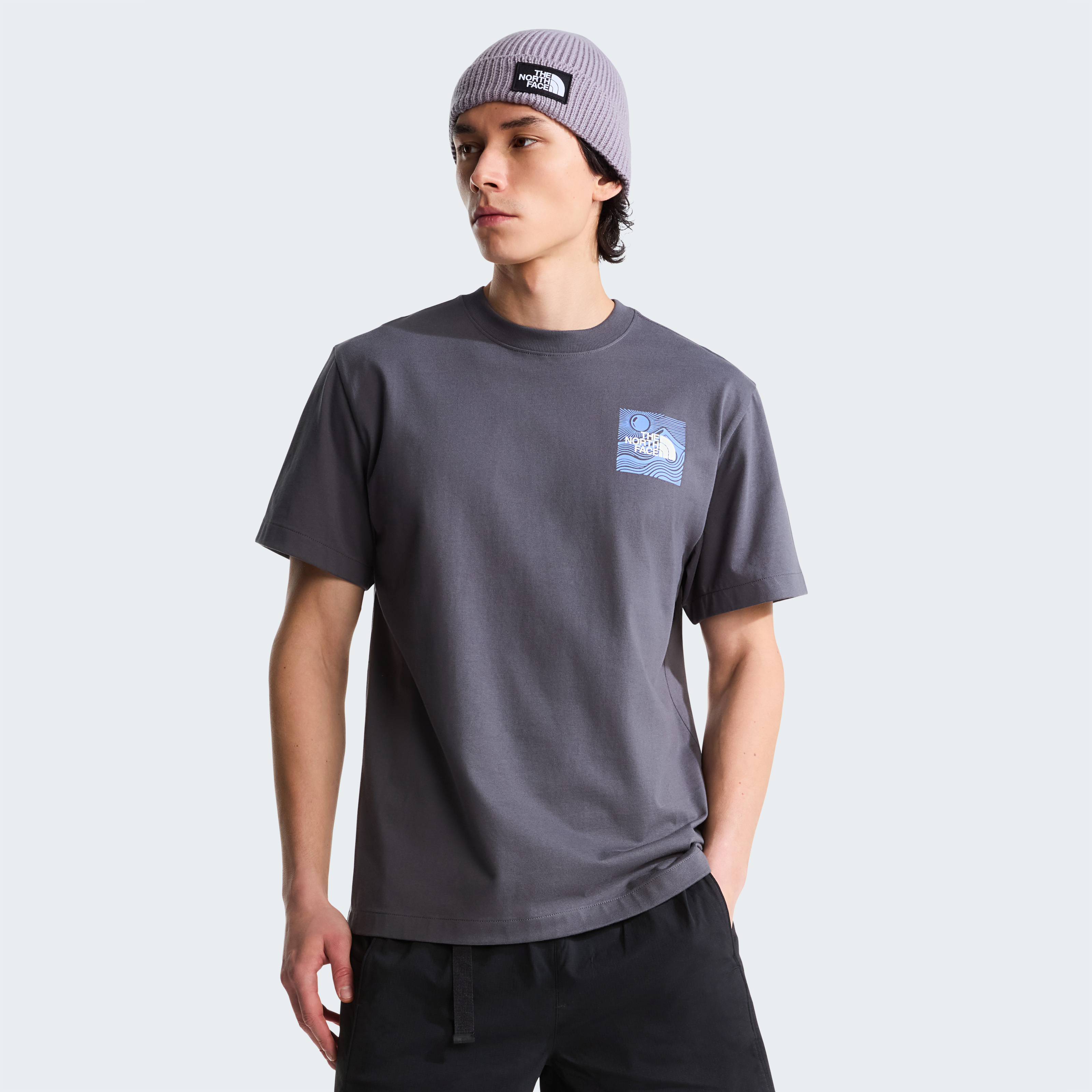 THE NORTH FACE M MOUNTAIN ESCAPE RELAXED SHORT SLEEVE T NF0A8GB1RHI1