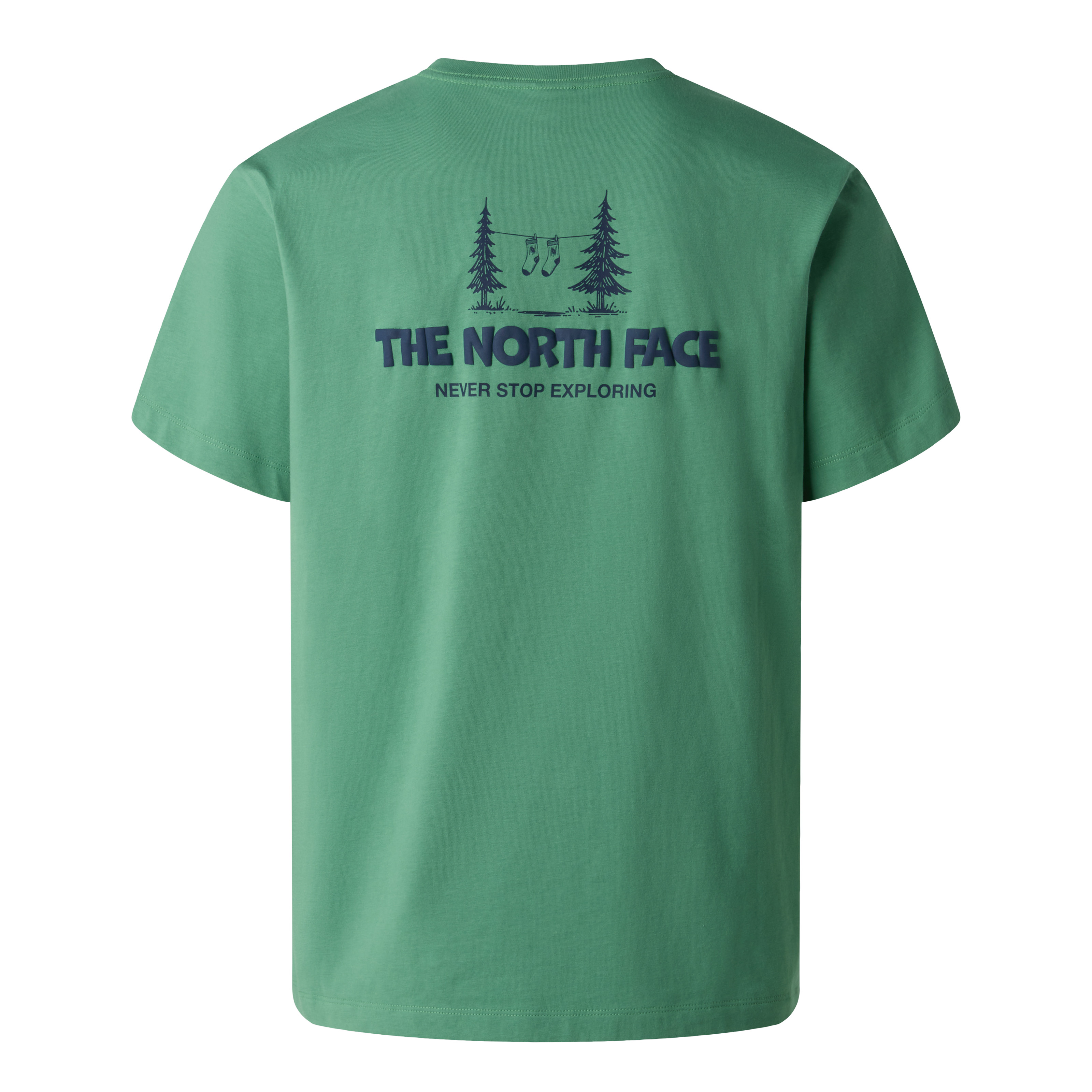 THE NORTH FACE M CAMPING RELAXED SHORT SLEEVE TEE-GRAPH NF0A8GQMG571