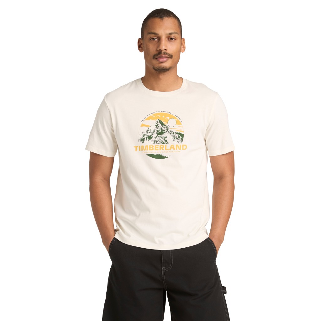 TİMBERLAND Mountain Graphic SS Tee TB0A41ZQCM91