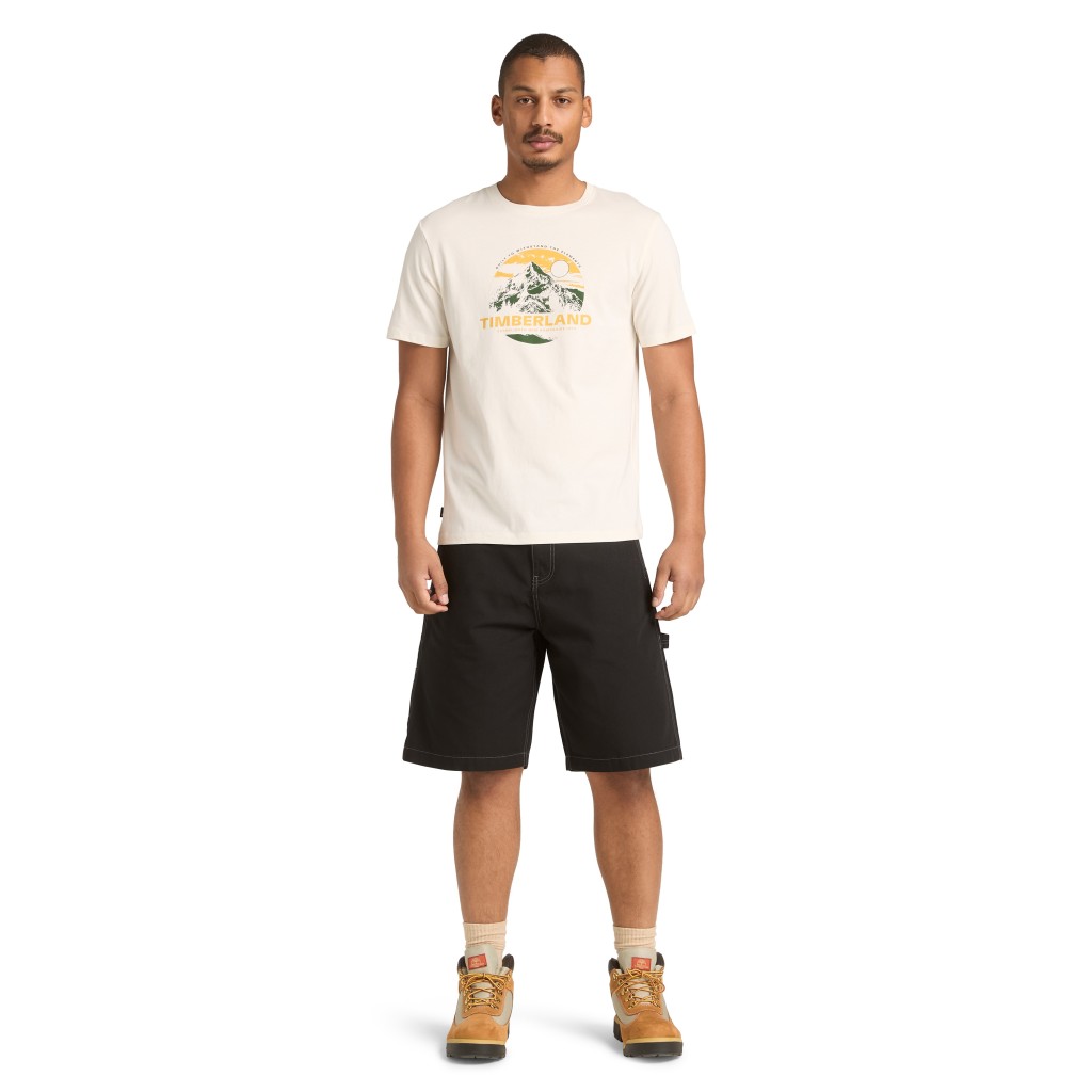 TİMBERLAND Mountain Graphic SS Tee TB0A41ZQCM91