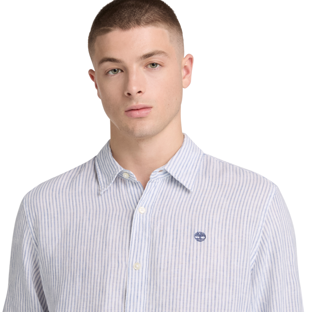 TİMBERLAND MILL BROOK Linen Striped Shirt (Regular)TB0A44AFA7P1