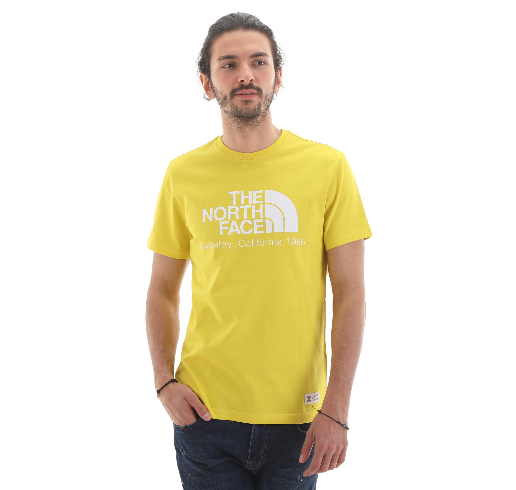 THE NORTH FACE M BERKELEY CALIFORNIA TEE - IN SCRAP MAT - NF0A55GE7601