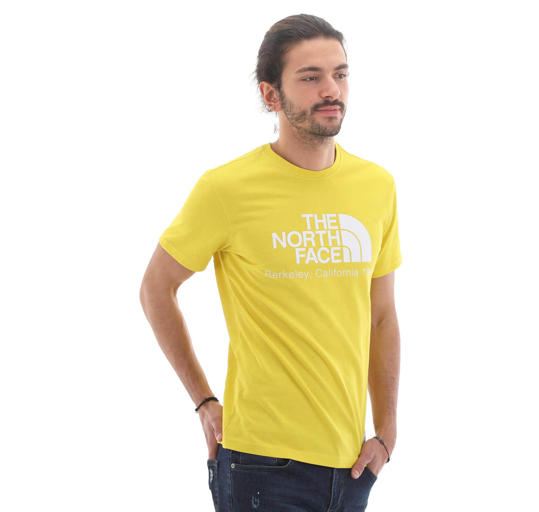 THE NORTH FACE M BERKELEY CALIFORNIA TEE - IN SCRAP MAT - NF0A55GE7601