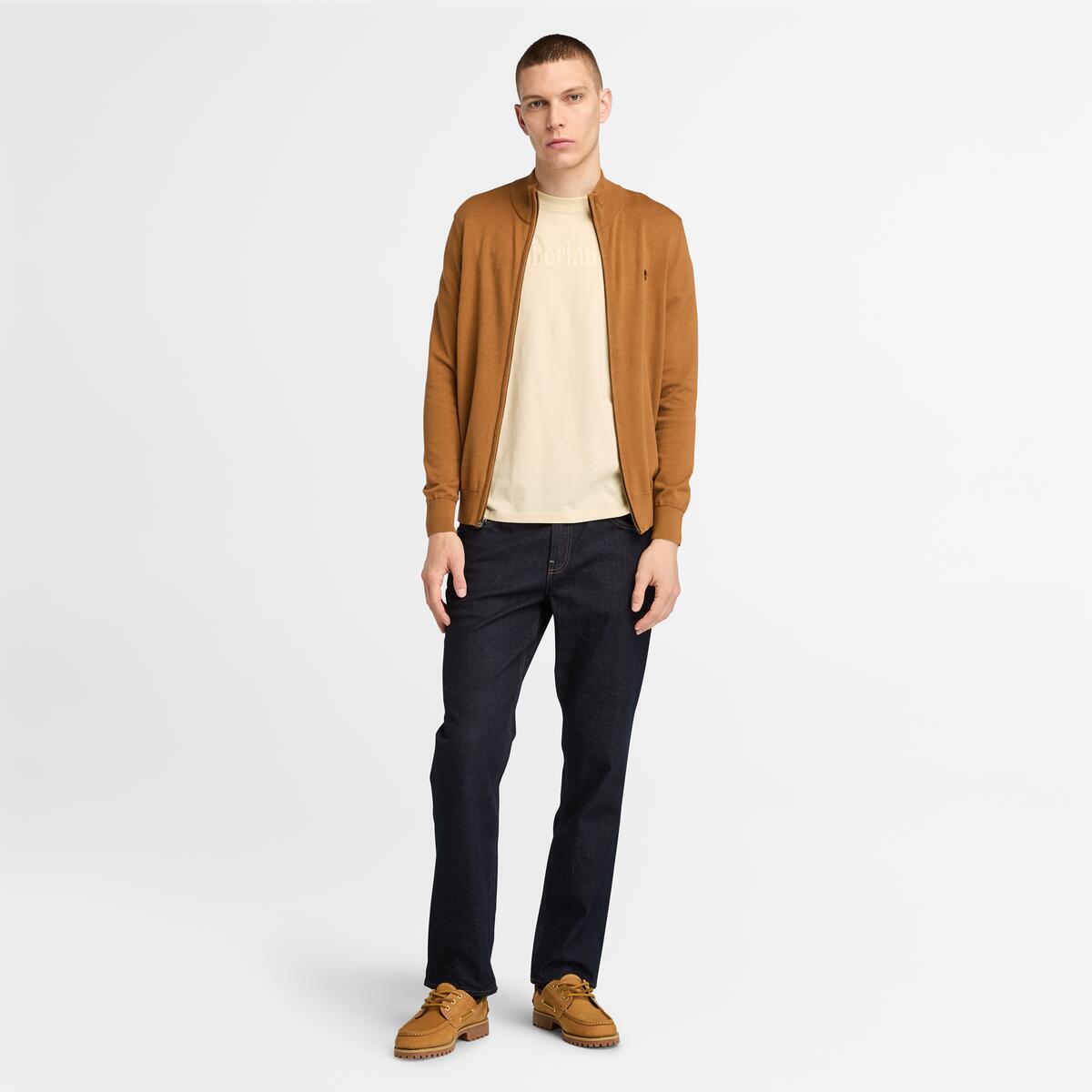 TİMBERLAND WILLIAMS RIVER Cotton YD Full Zip Sweate TB0A2BMZEH21