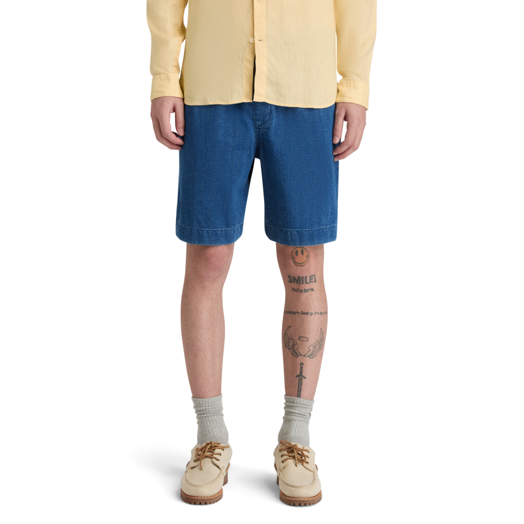 TİMBERLAND Herringbone Denim Short TB0A6JKYADD1