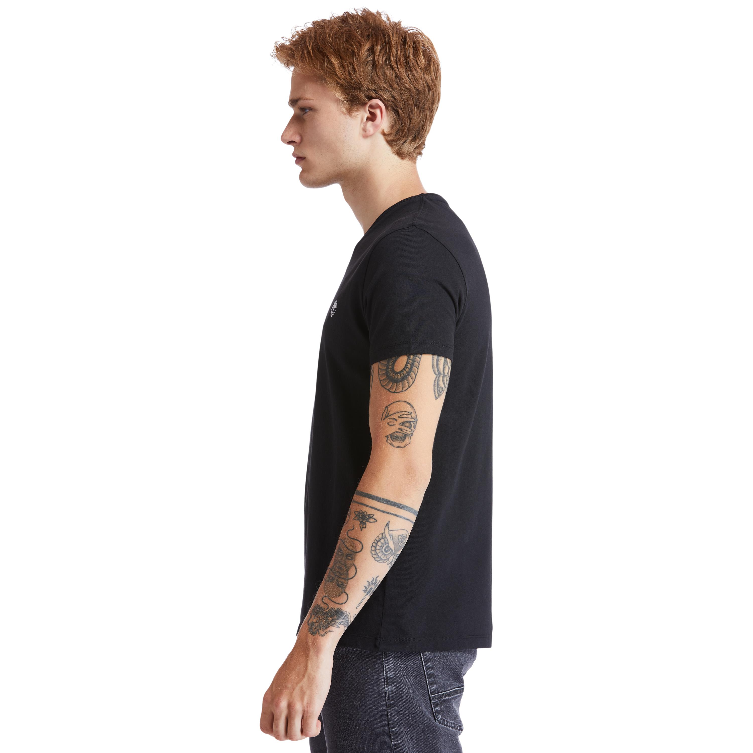 TİMBERLAND V Neck Short Sleeve Tee TB0A2BPT0011