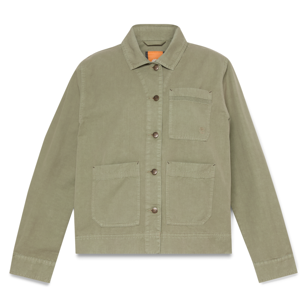 TİMBERLAND Utility Cotton Linen Shacket TB0A42G75901
