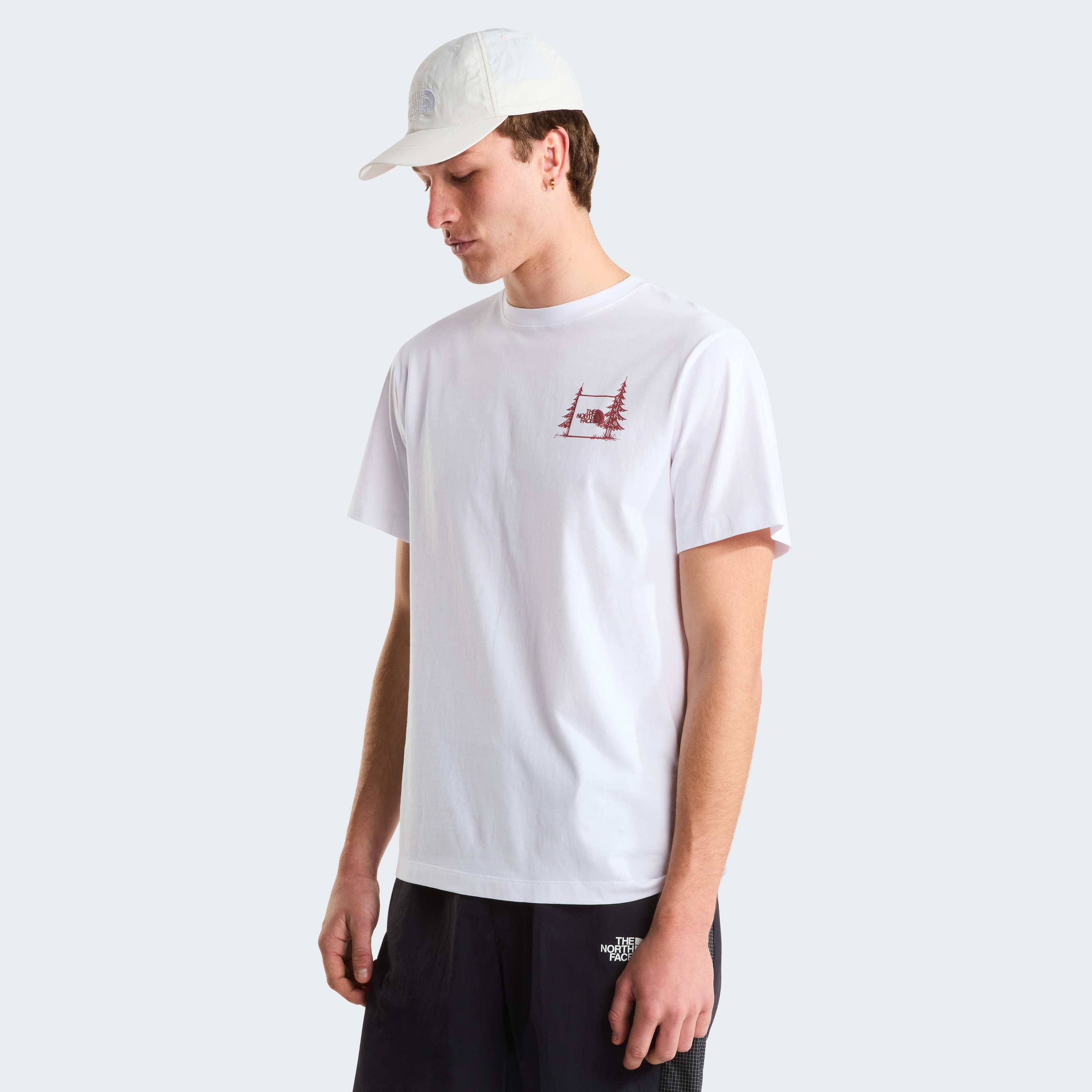 THE NORTH FACE M CAMPING RELAXED SHORT SLEEVE TEE-GRAPH NF0A8GQMFN41
